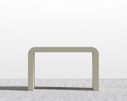 Cascadia Desk - Alabaster Concrete, 63" | 160cm