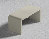 Cascadia Desk - Alabaster Concrete, 63" | 160cm
