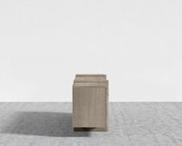 Cassia Media Console - Grey Oak Veneer