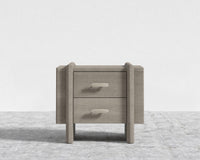 Cassia Nightstand - Grey Oak Veneer