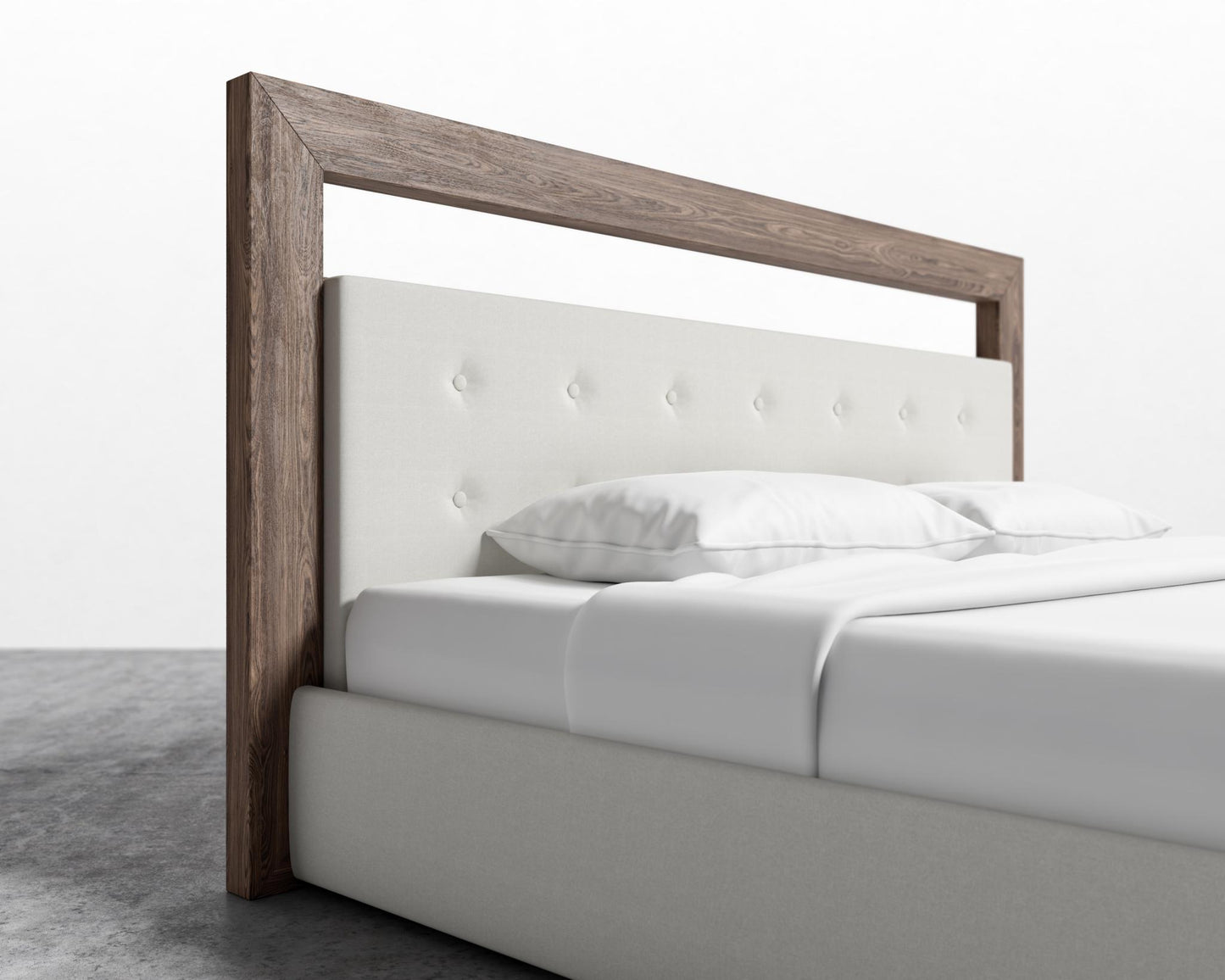 Chloe Bed - King, Modern Felt - Alesund