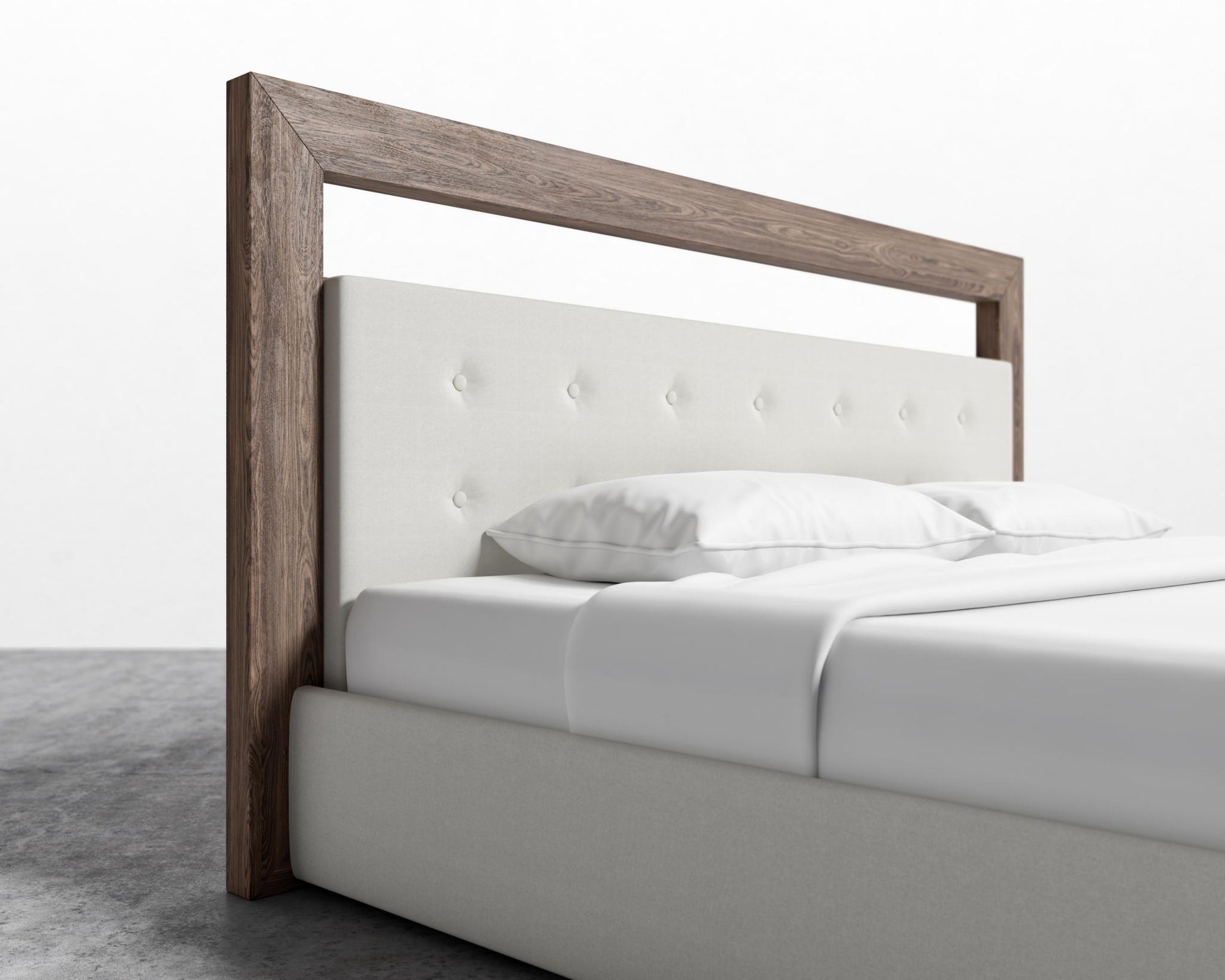 Chloe Bed - King, Modern Felt - Alesund