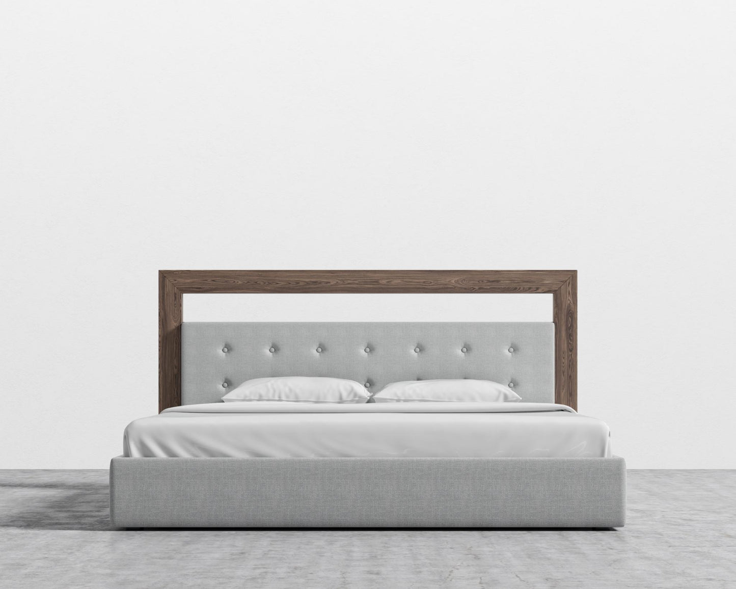 Chloe Bed - King - Arctic Grey