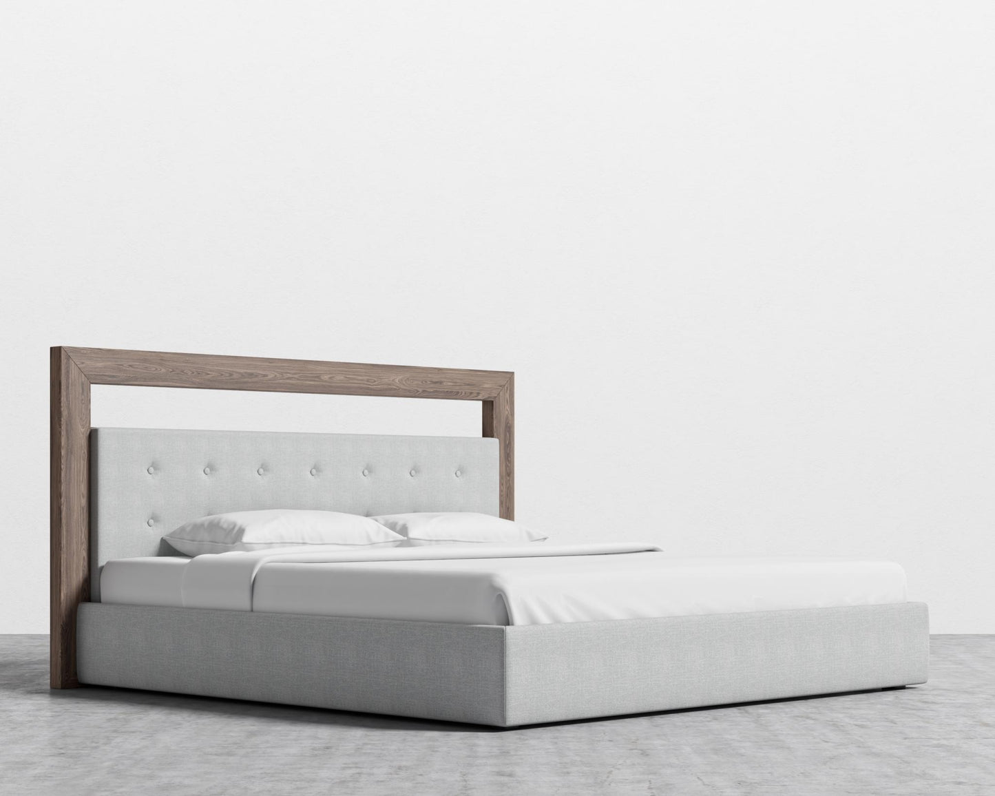 Chloe Bed - King - Arctic Grey