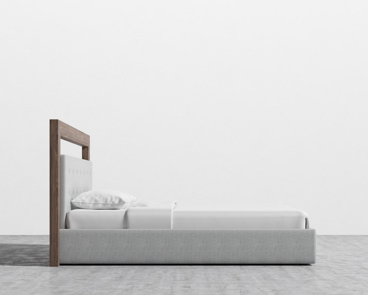 Chloe Bed - King - Arctic Grey