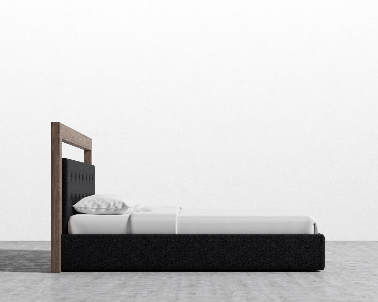 Chloe Bed - King - Charcoal
