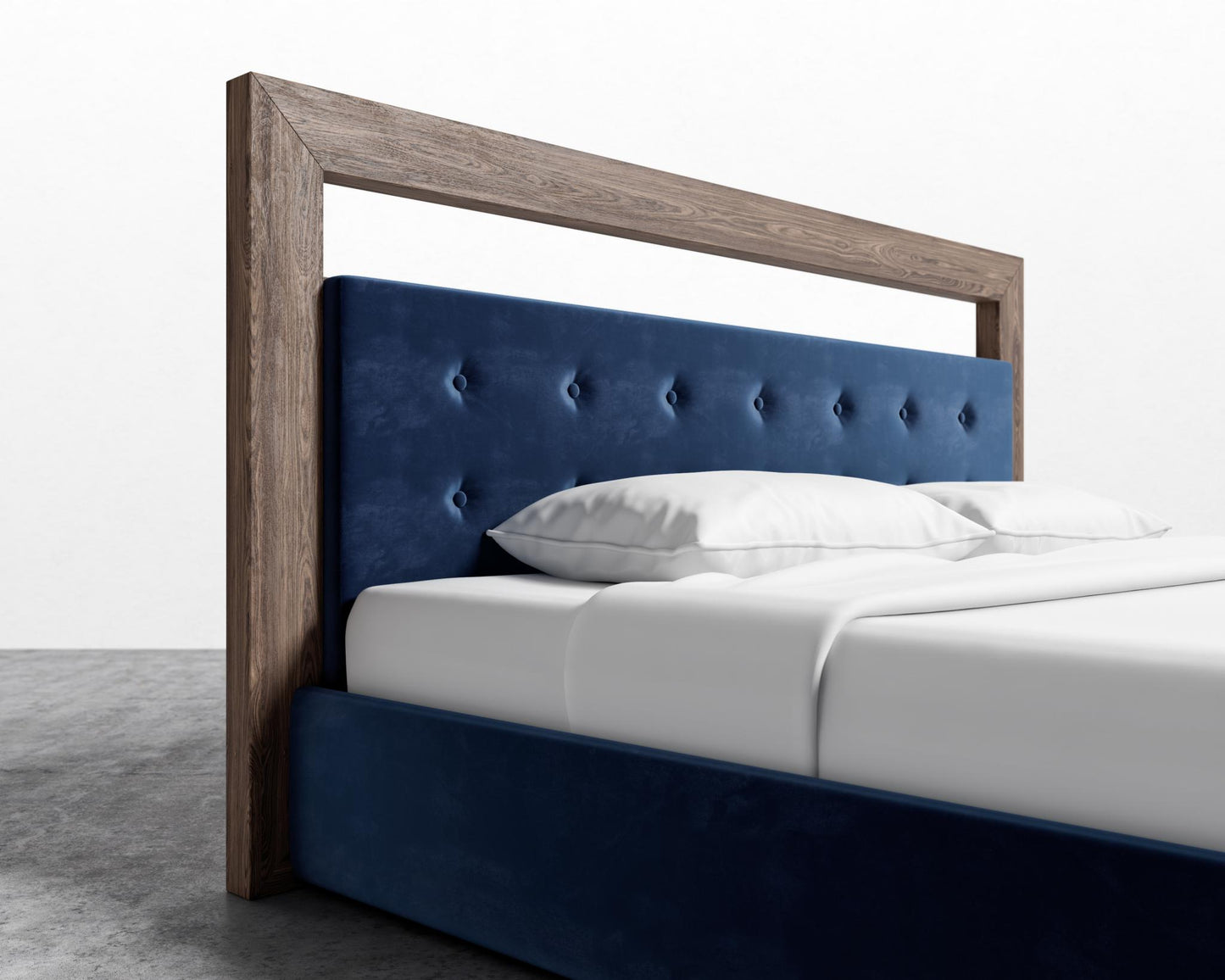 Chloe Bed - King - Cobalt