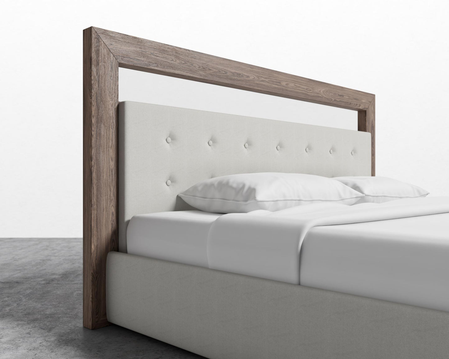 Chloe Bed - King - Oyster