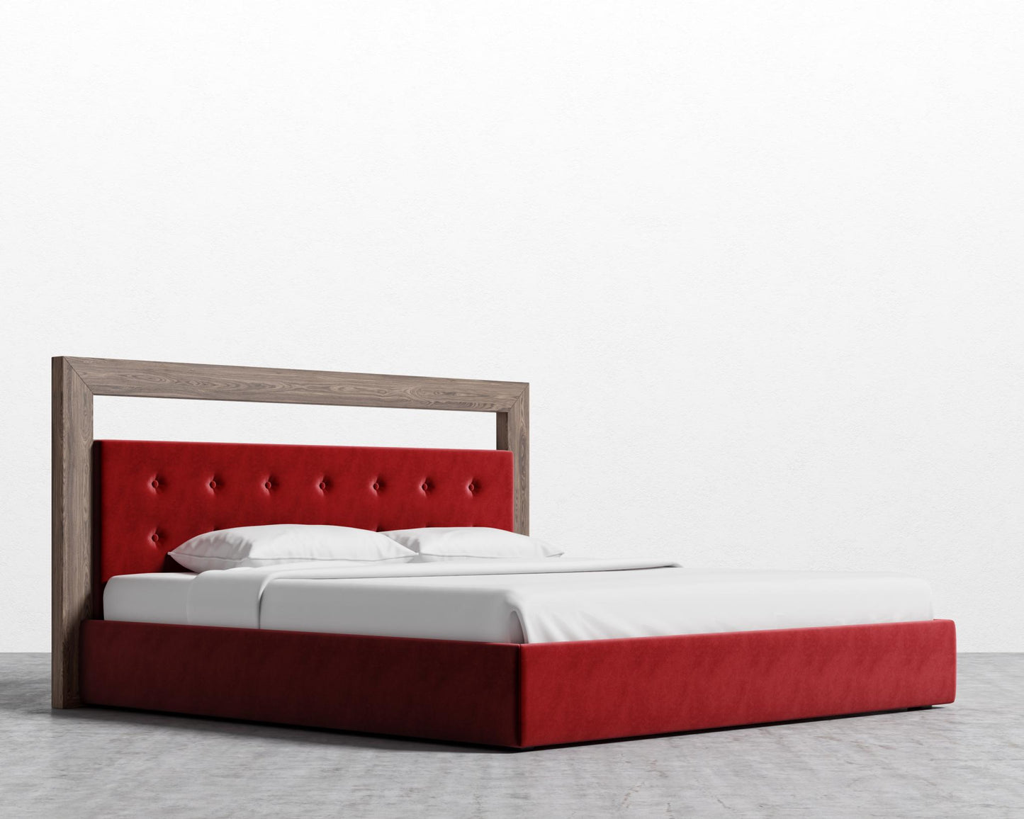 Chloe Bed - King - Cardinal