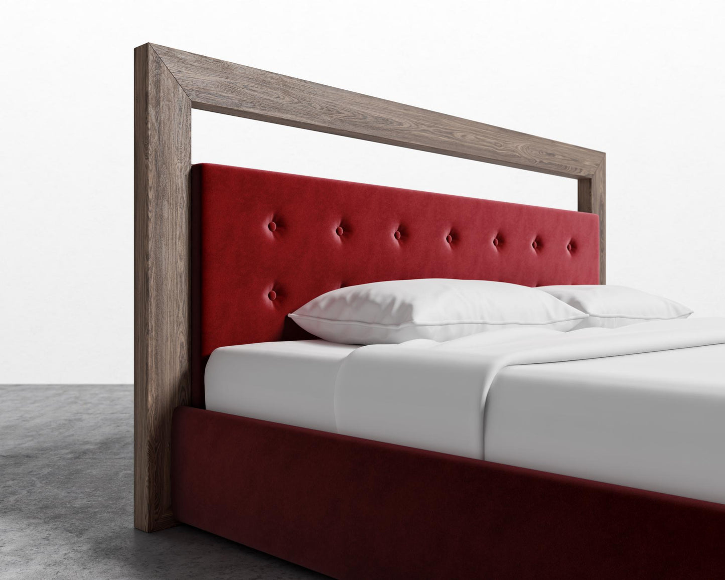 Chloe Bed - King - Cardinal