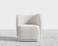 Diane Lounge Chair - Chatou Bouclé - Pearl