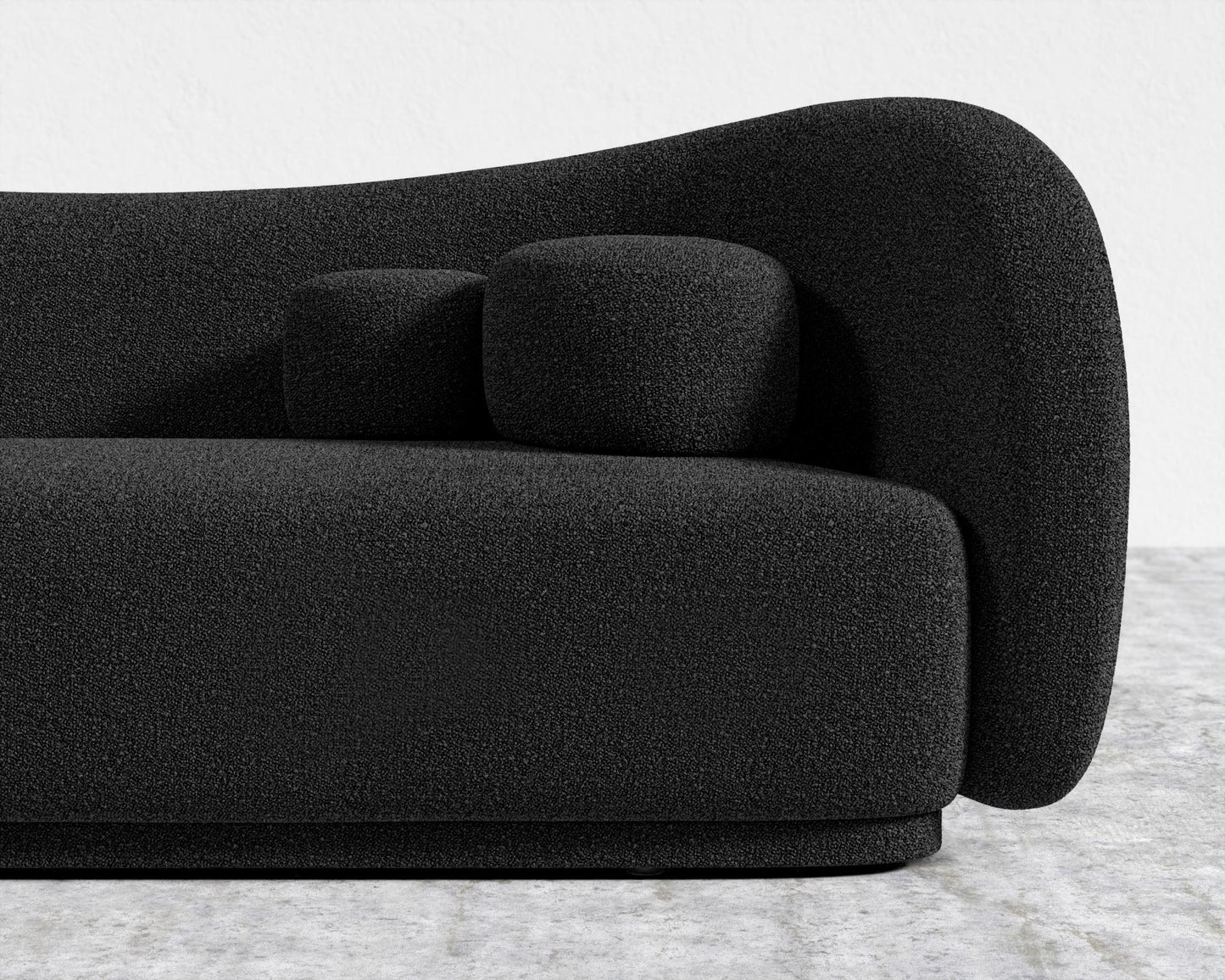 Diane Sofa - Chatou Bouclé - Caviar