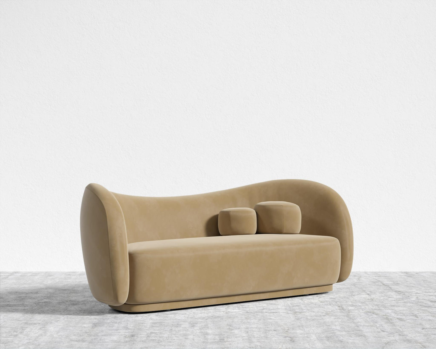 Diane Sofa - Plush Velvet - Dune