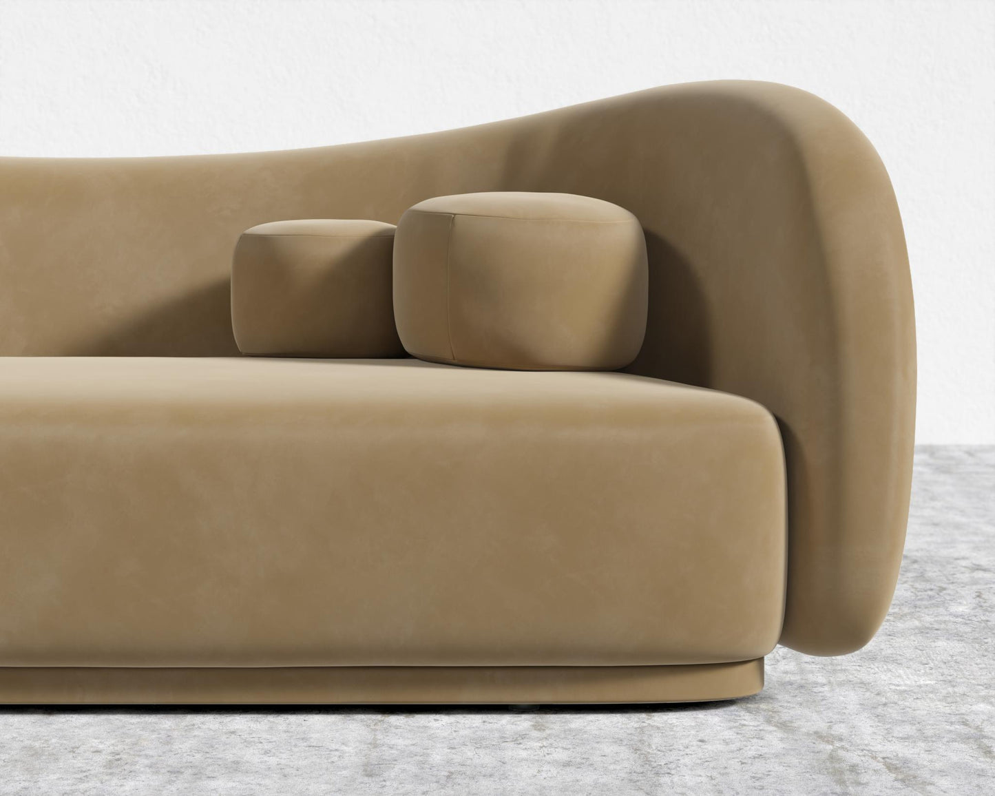 Diane Sofa - Plush Velvet - Dune