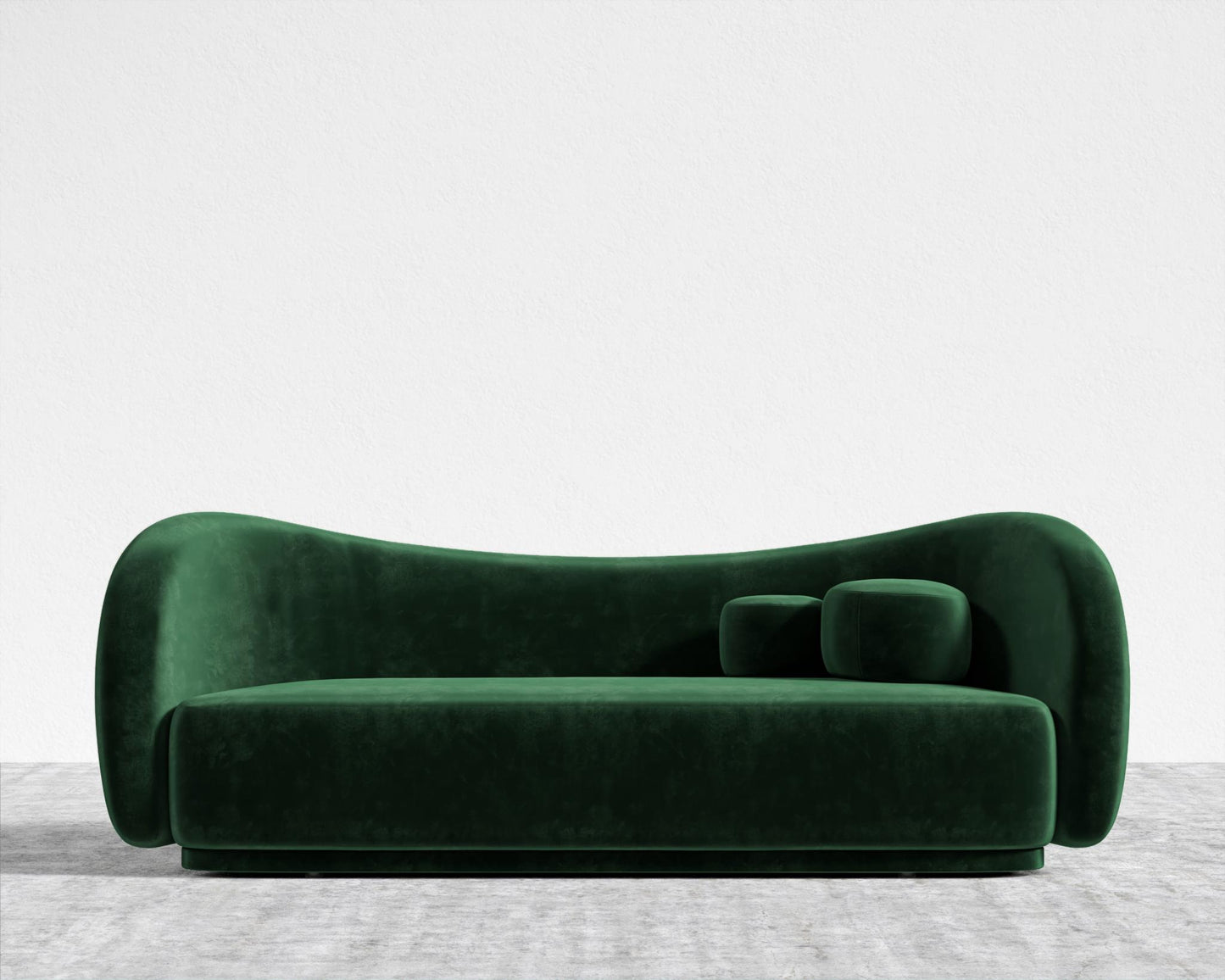 Diane Sofa - Plush Velvet - Moss