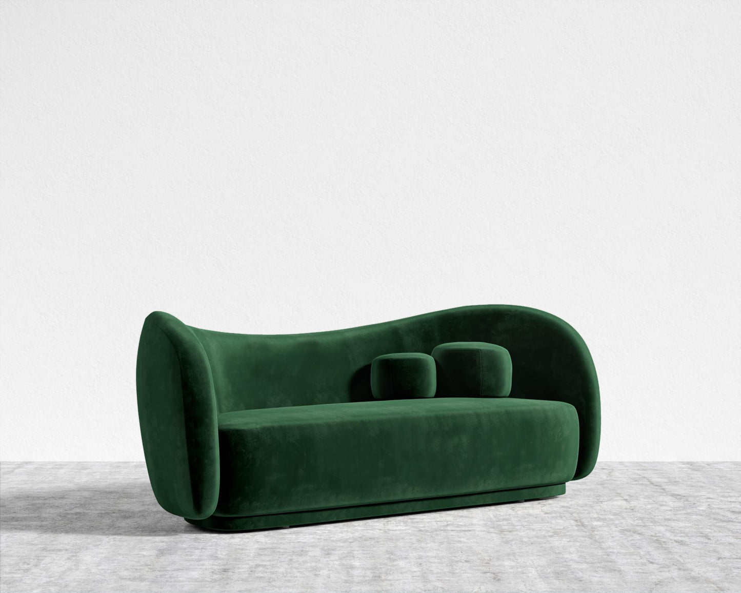 Diane Sofa - Plush Velvet - Moss