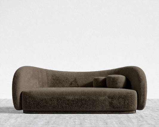 Diane Sofa - Shearling - Espresso