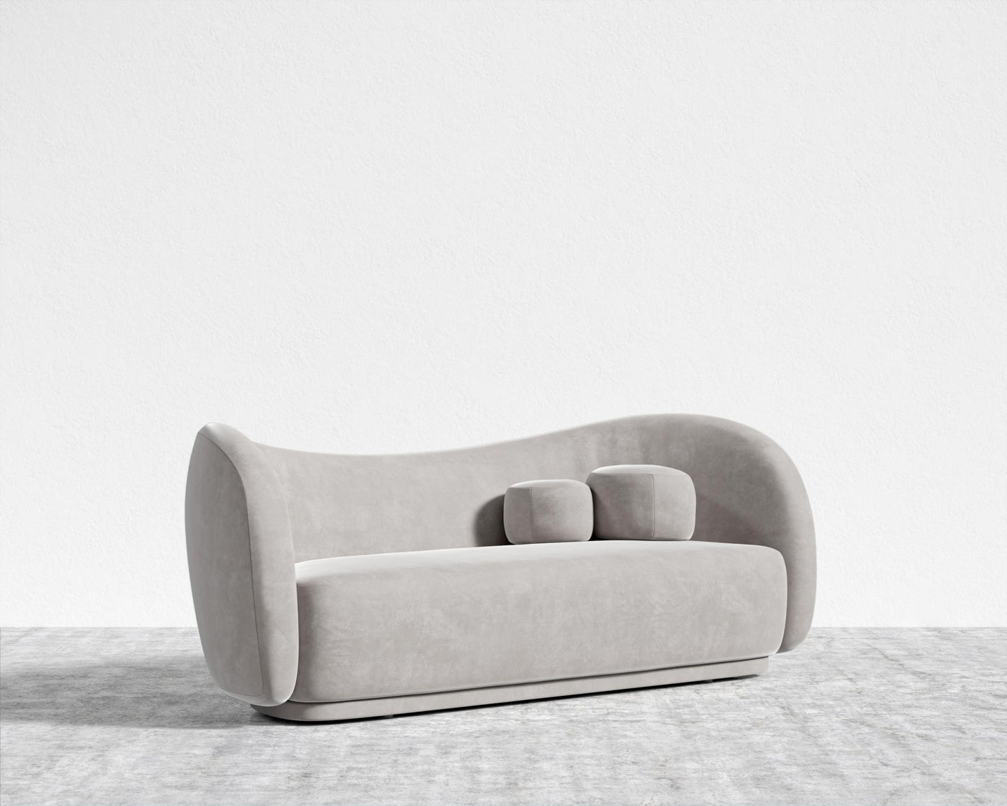 Diane Sofa - Venice Vegan Suede - Chiffon