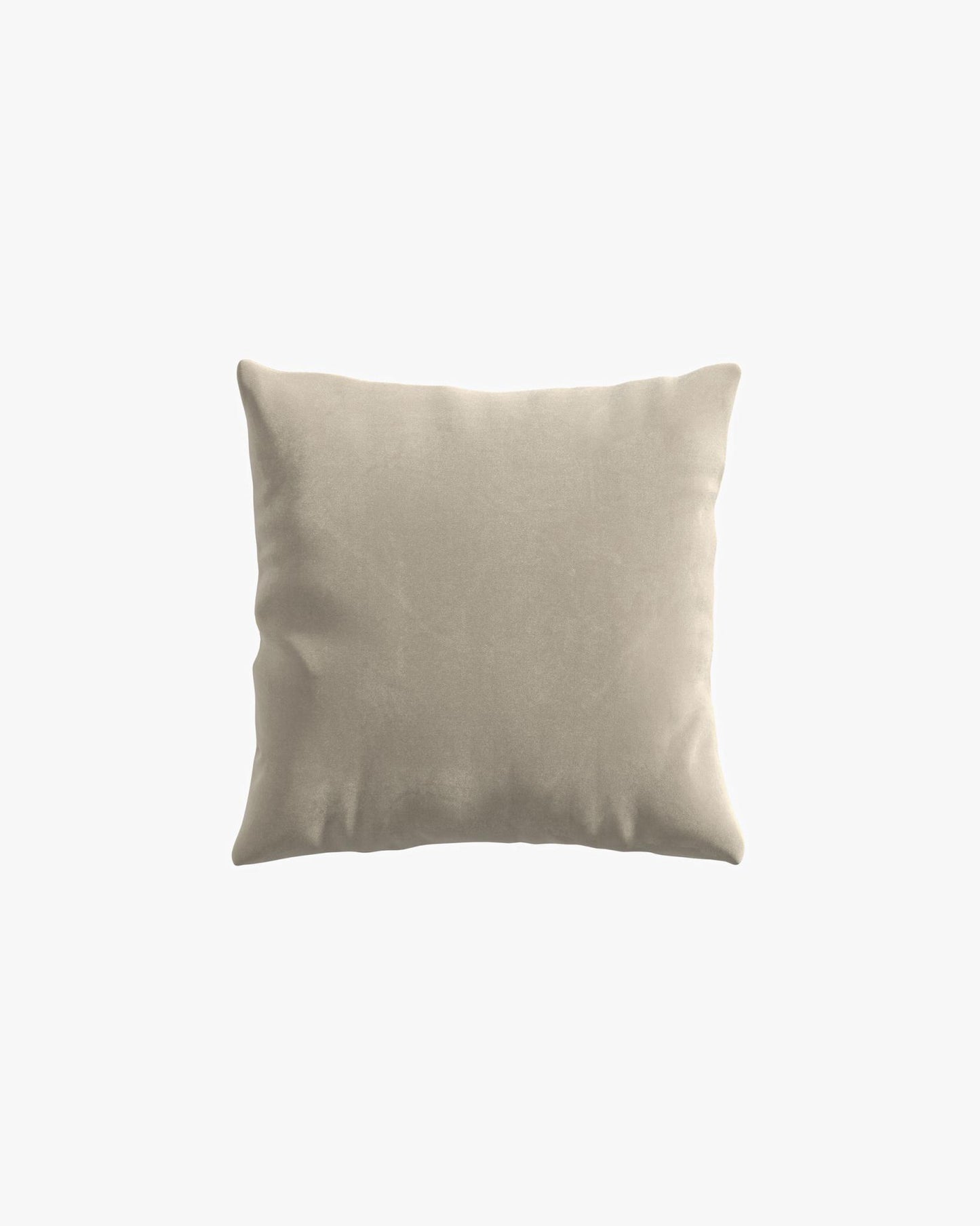 Large Pillow - Signature Plush Velvet - Warm Taupe