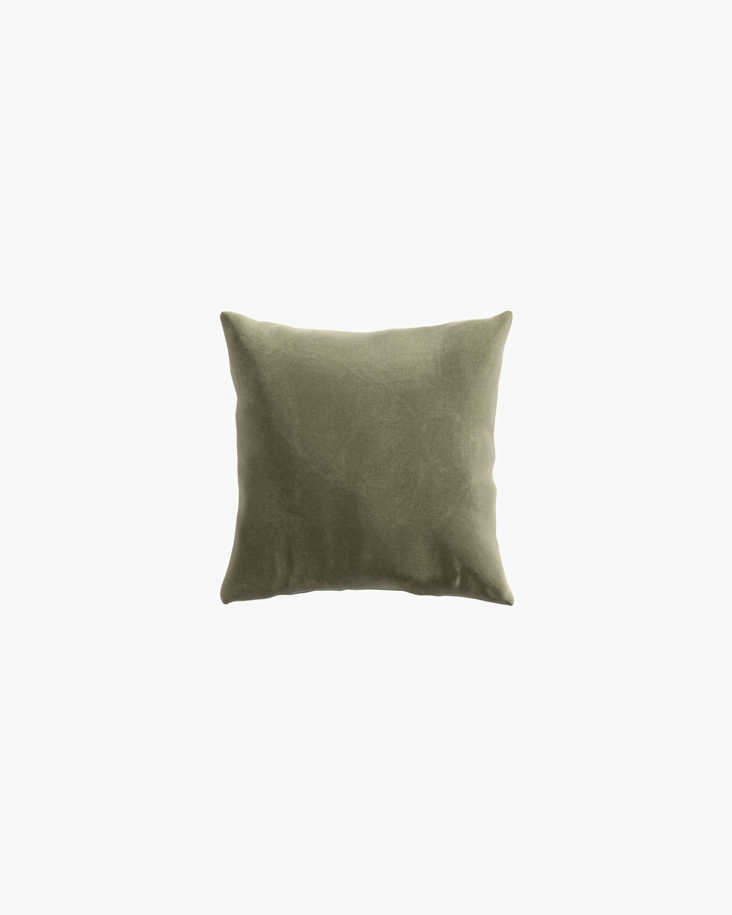 Square Pillow - Signature Plush Velvet - Olive Green