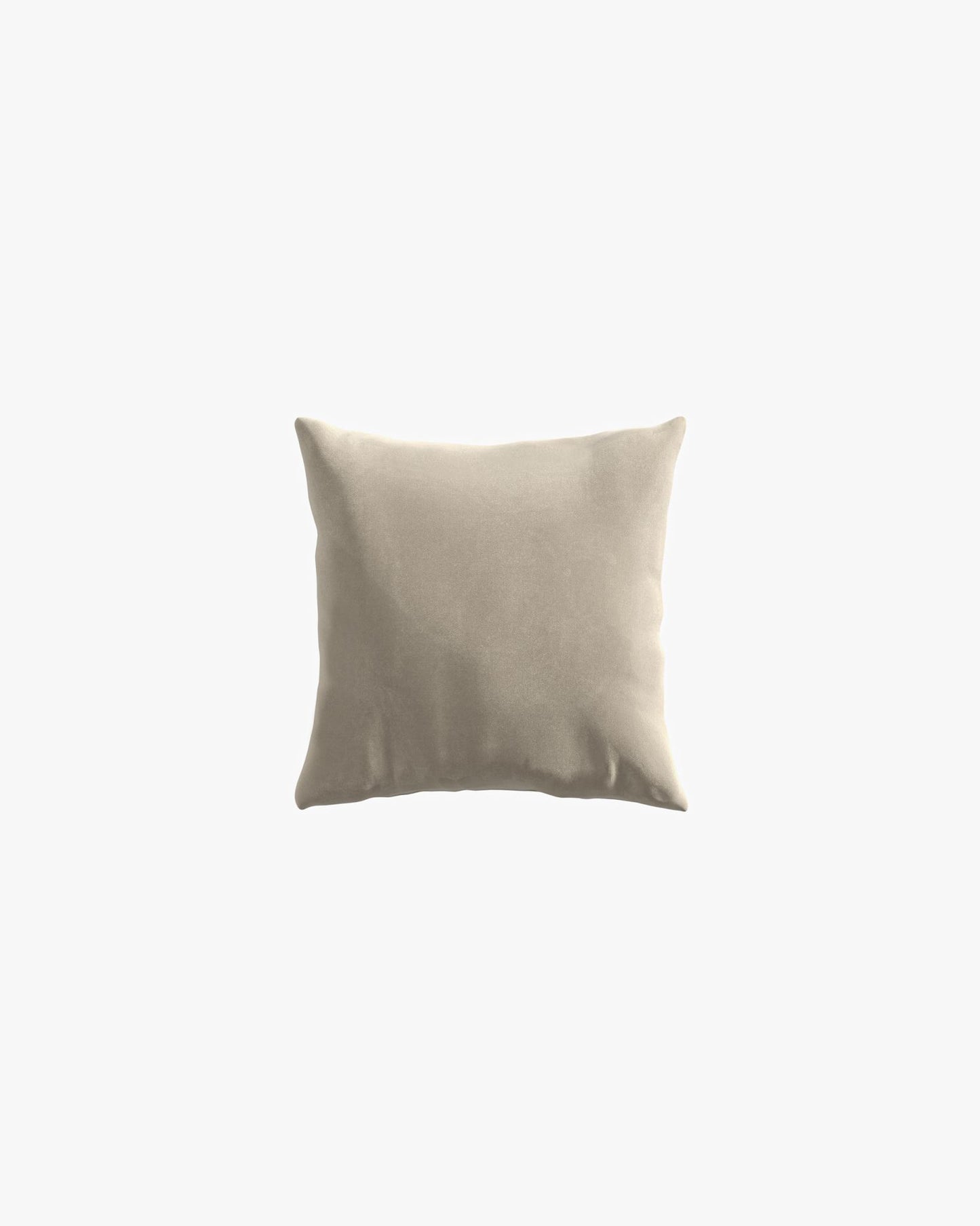 Square Pillow - Signature Plush Velvet - Warm Taupe