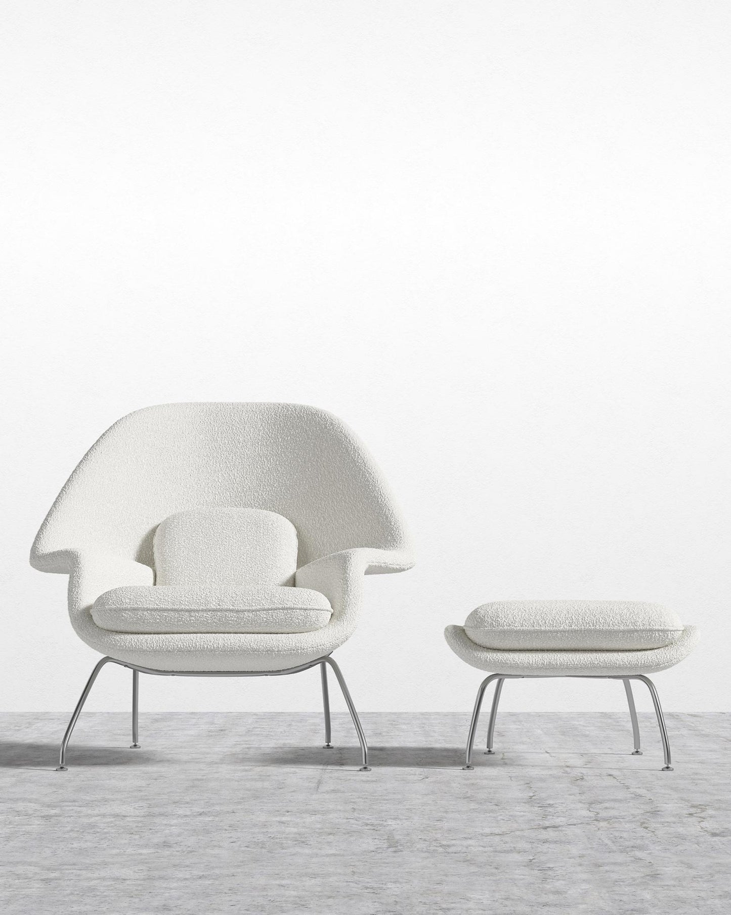 Womb Chair and Ottoman