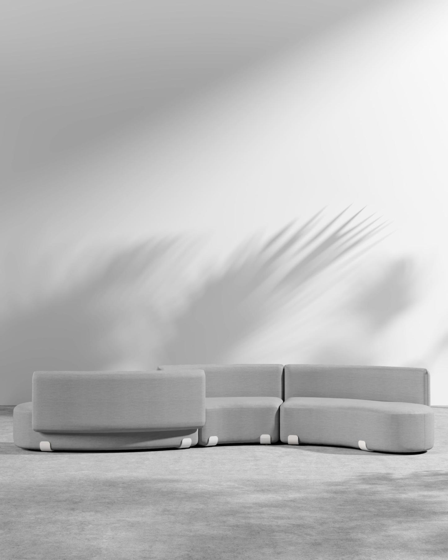 Tano Outdoor Curved S-Shape Modular Sectional