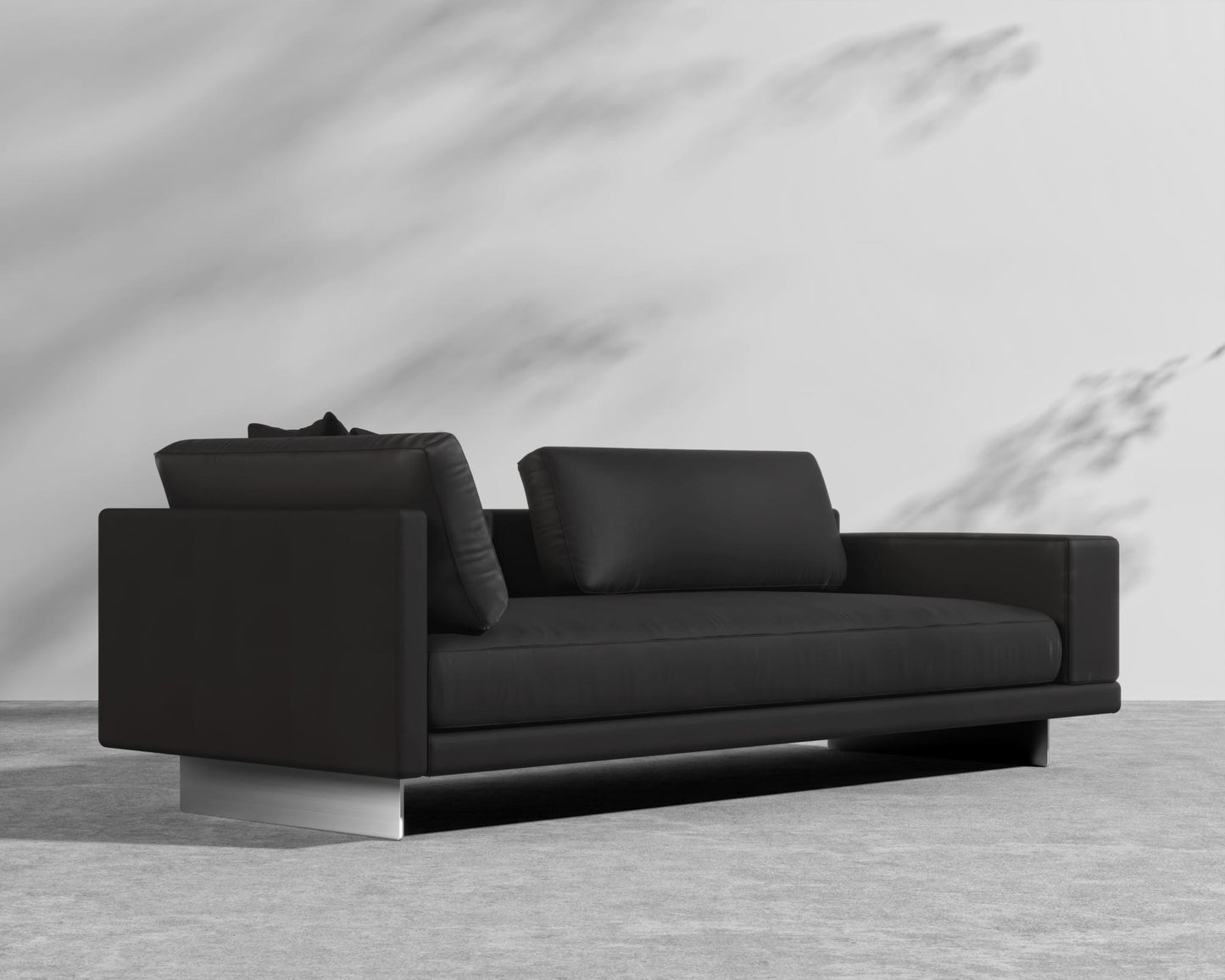 Dresden Outdoor Right Arm Sofa - Brushed Steel - Dresden Outdoor, Outdoor Fabric - Arcadia