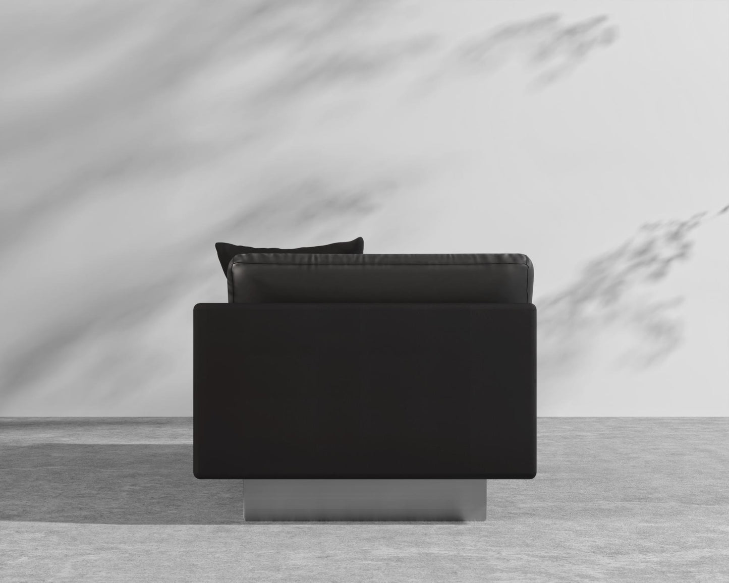 Dresden Outdoor Right Arm Sofa - Brushed Steel - Dresden Outdoor, Outdoor Fabric - Arcadia