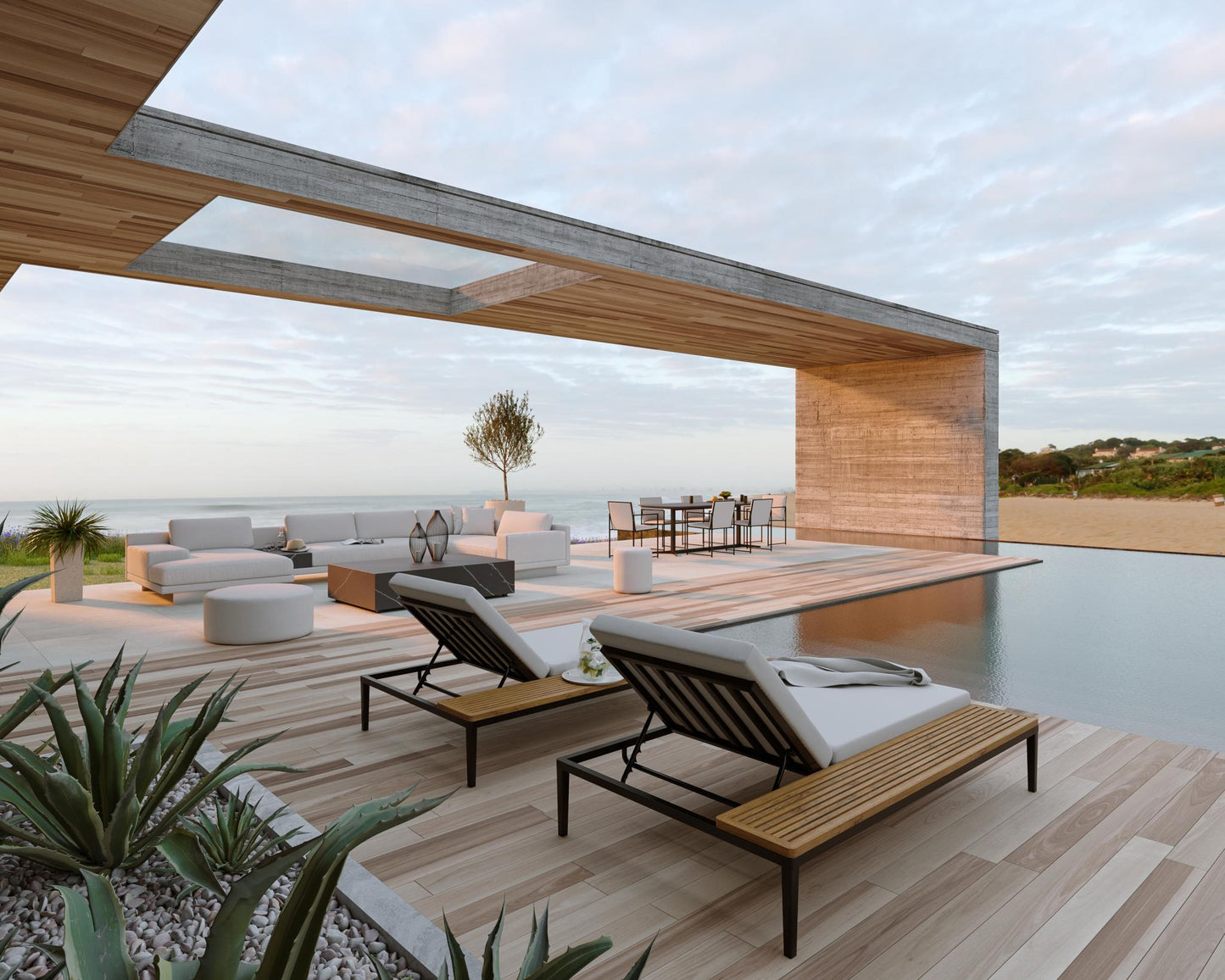 Dresden Outdoor Sectional - Scene