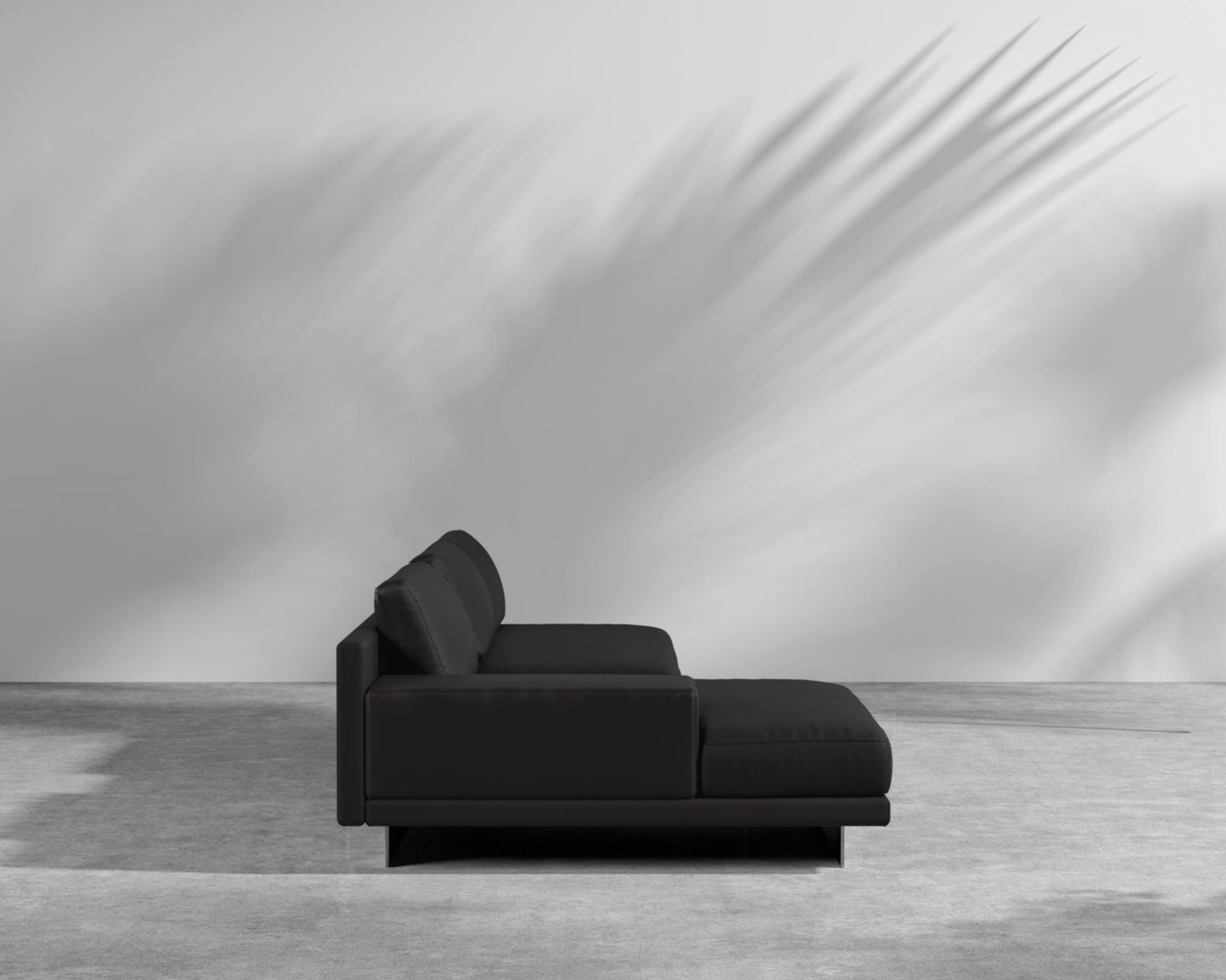 Dresden Outdoor Sectional Sofa - Brushed Steel - Dresden Outdoor, Armrest, Left-Hand-Facing, Outdoor Fabric - Arcadia