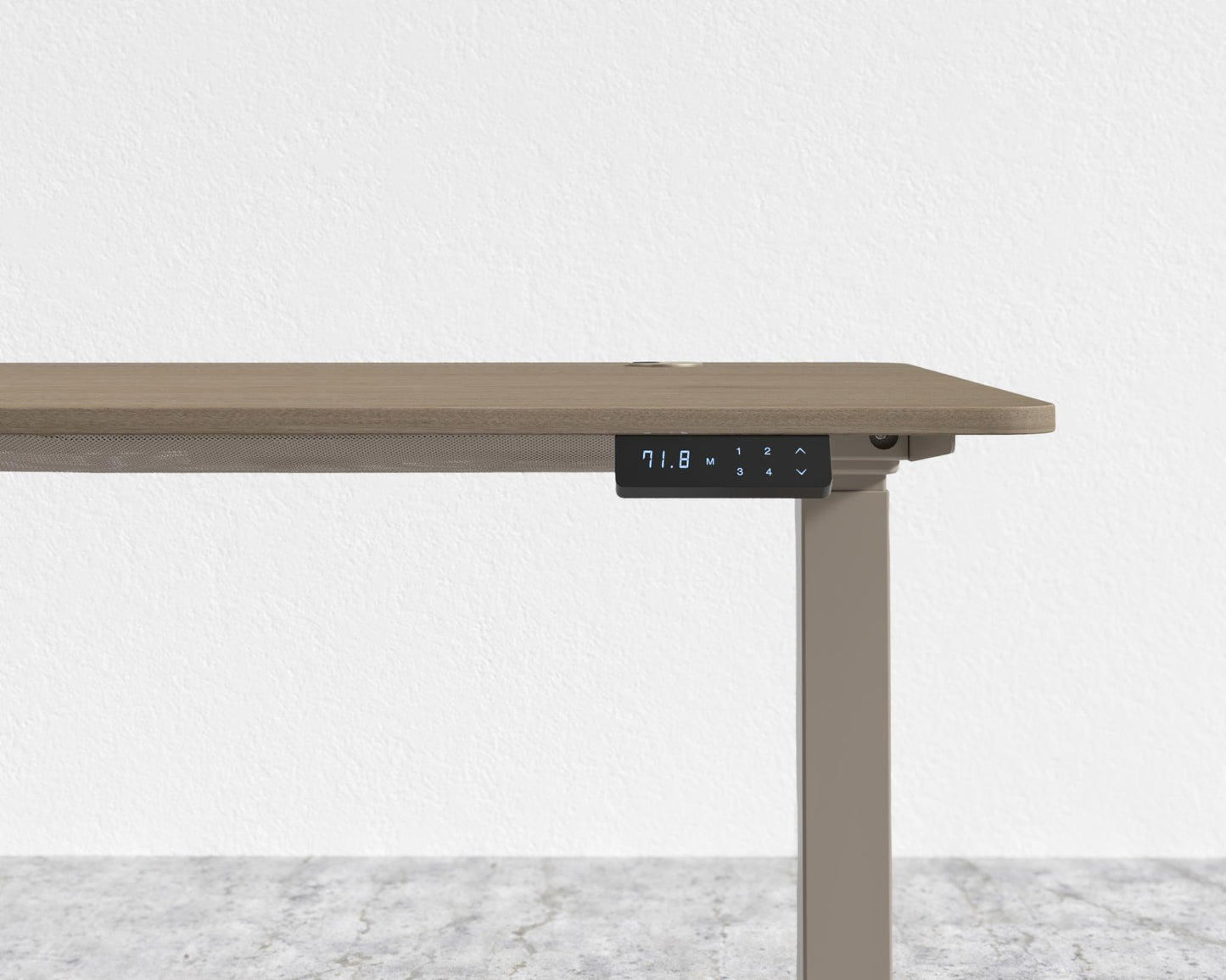 Eryk/Athena E-Standing Desk - Hazel