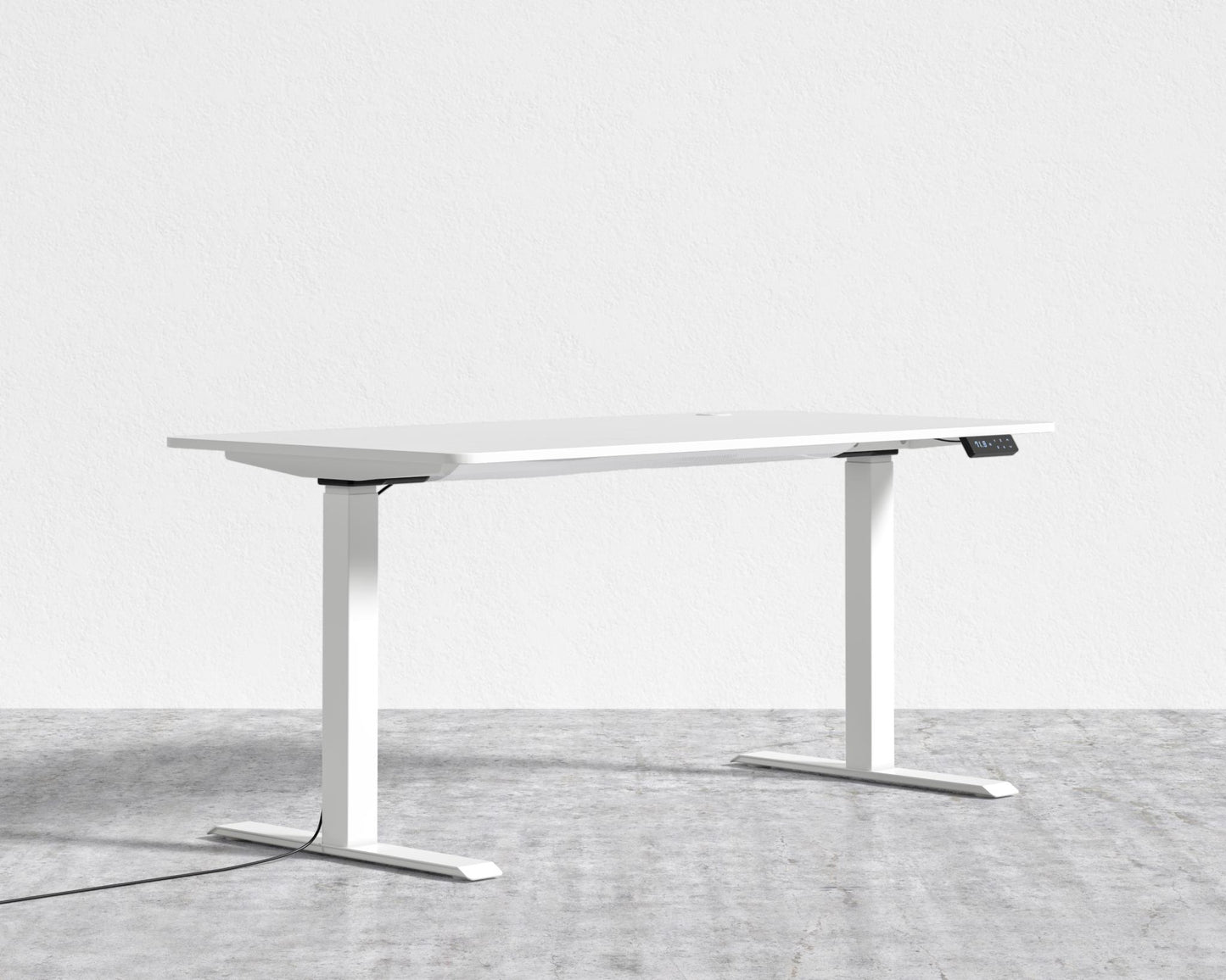 Eryk/Athena E-Standing Desk - White