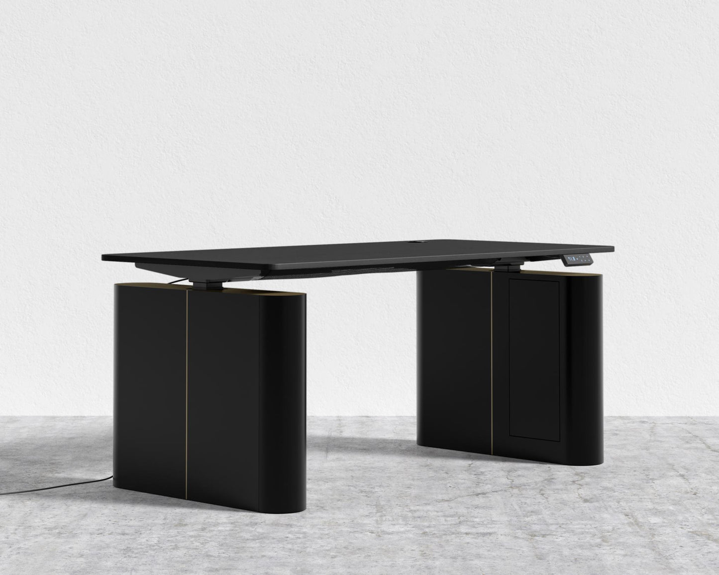Eryk Standing Desk - Black, Ebony
