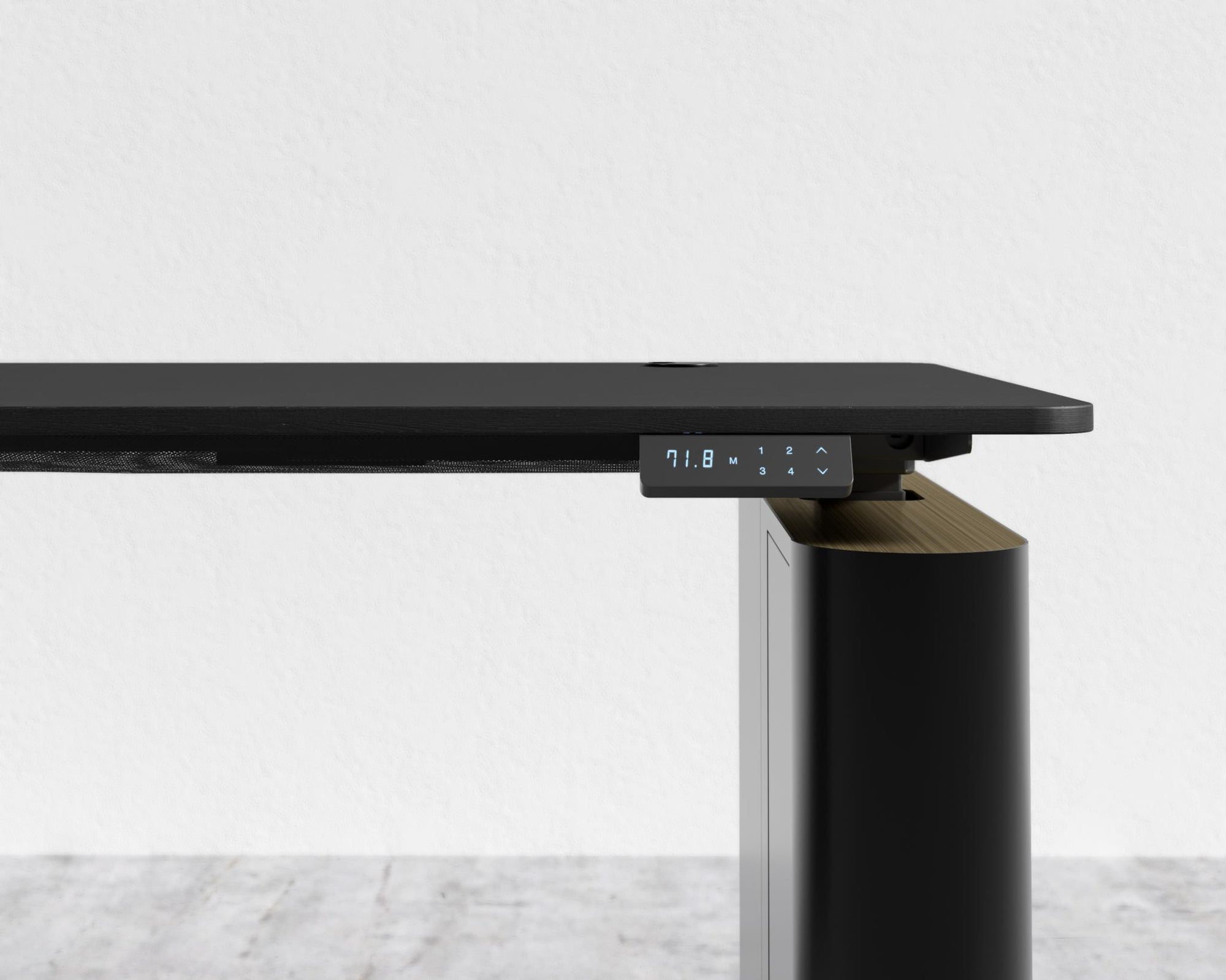Eryk Standing Desk - Black, Ebony