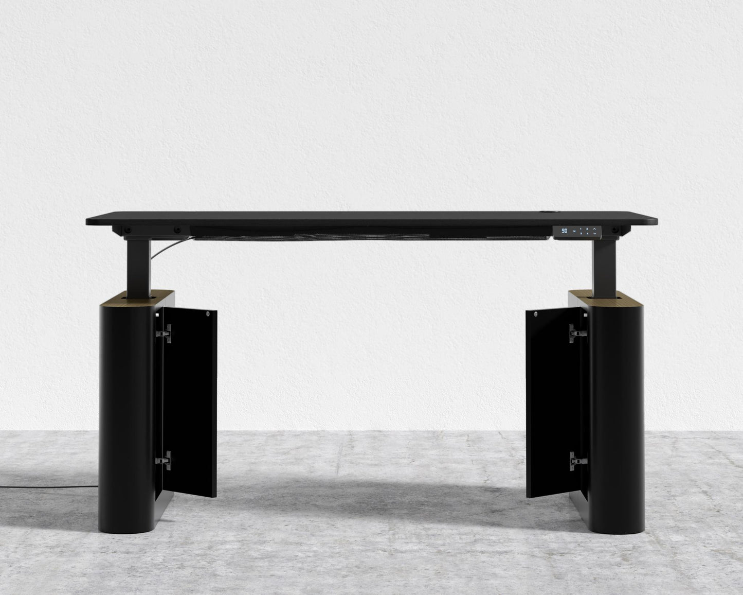 Eryk Standing Desk - Black, Ebony