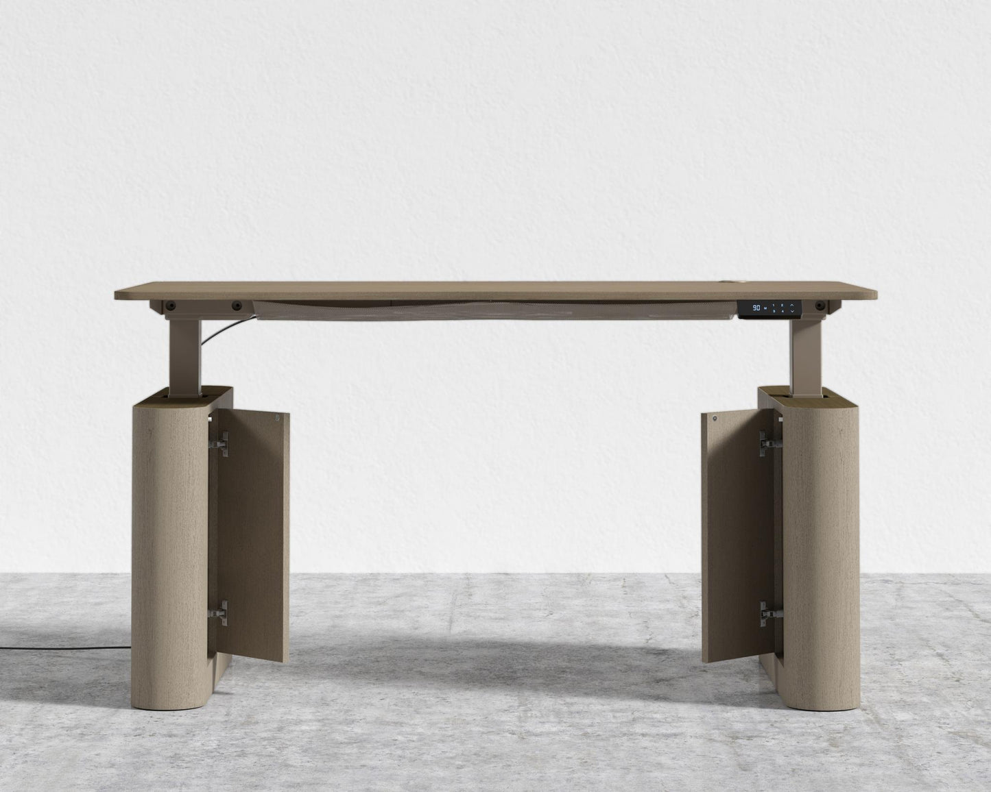 Eryk Standing Desk - Ebony, Hazel