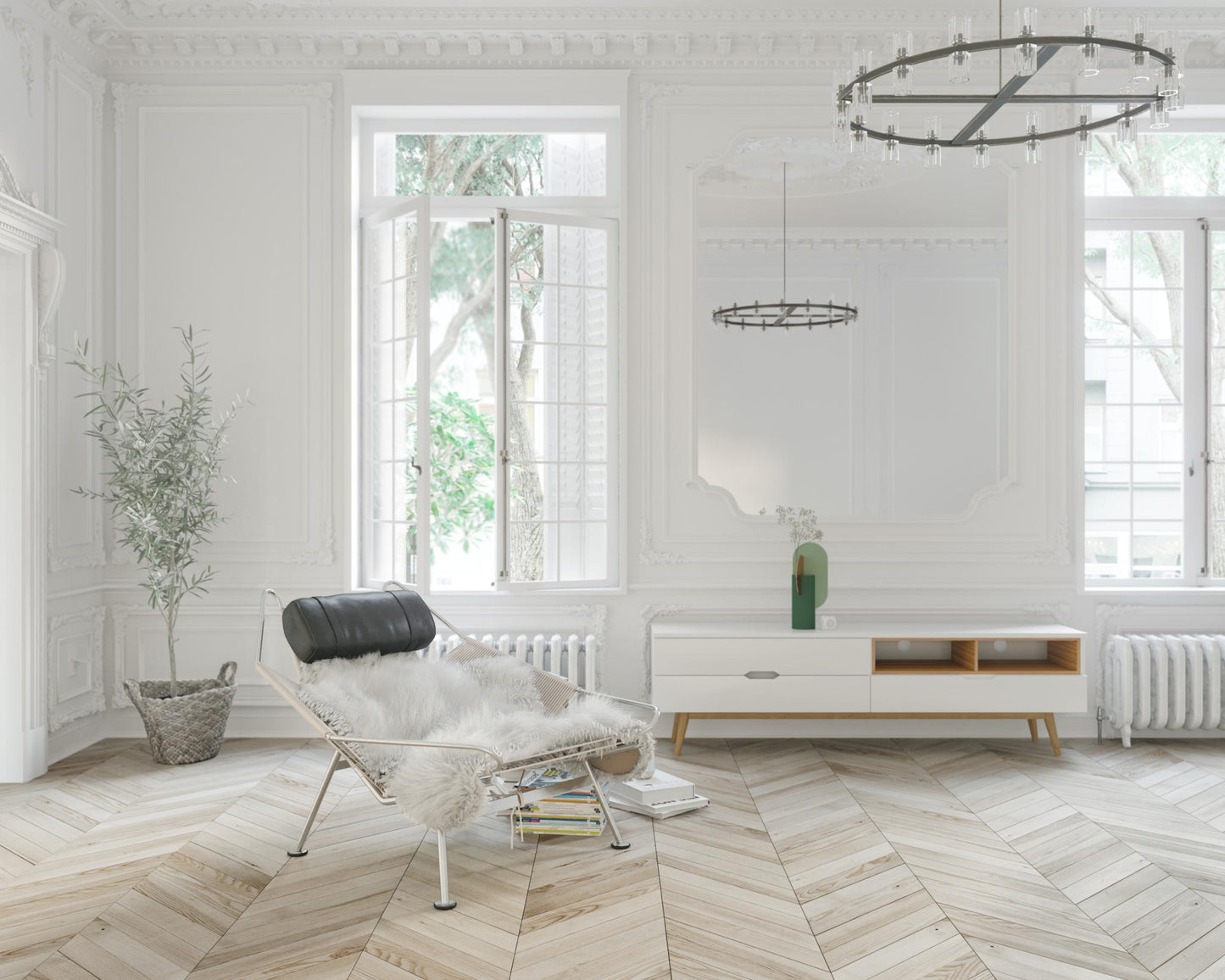 Flag Halyard Chair - Modena Black