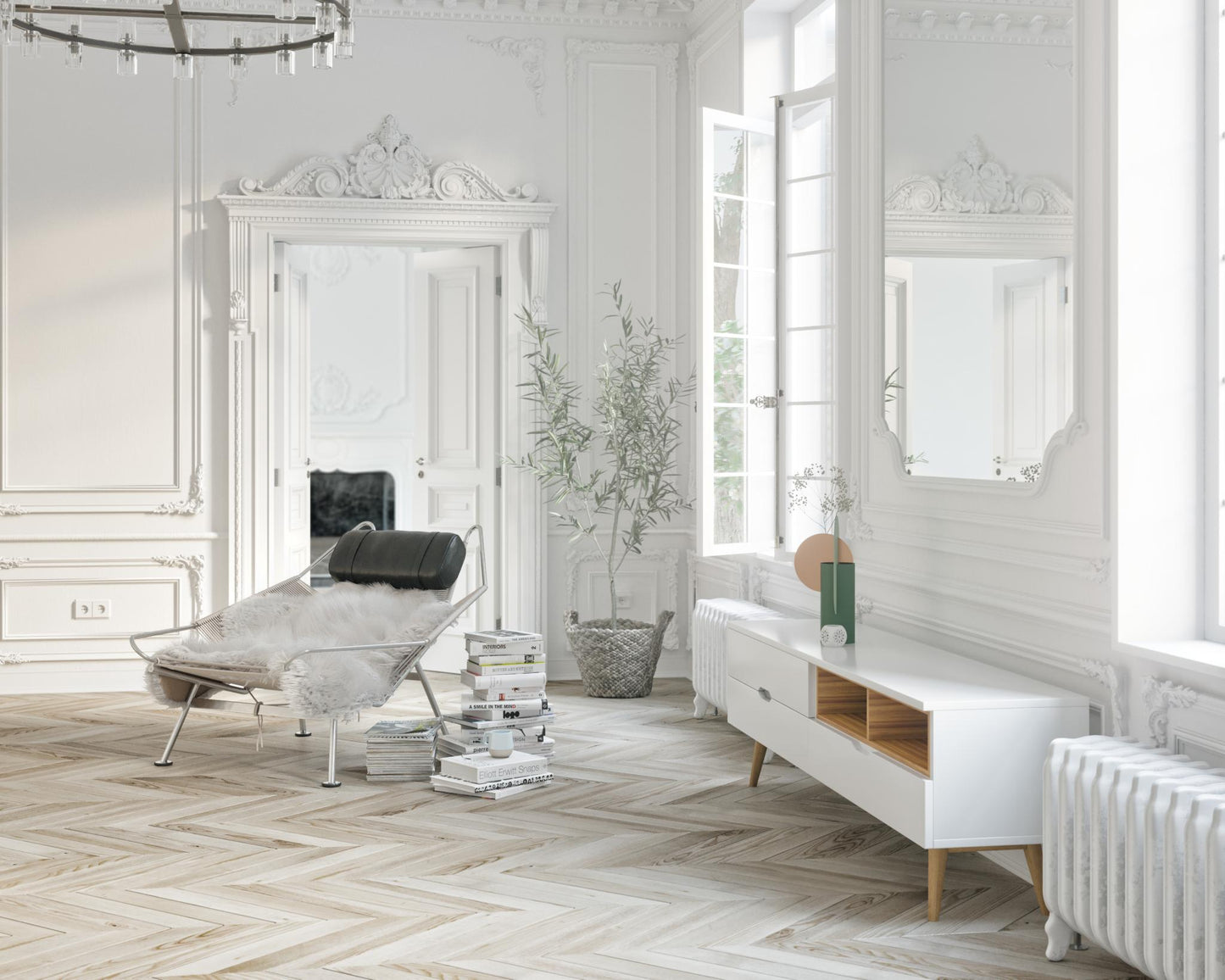 Flag Halyard Chair - Modena Black