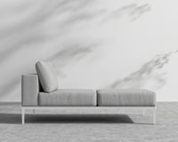 Francis Outdoor Right Chaise - Black - Francis, Outdoor Fabric - Encino