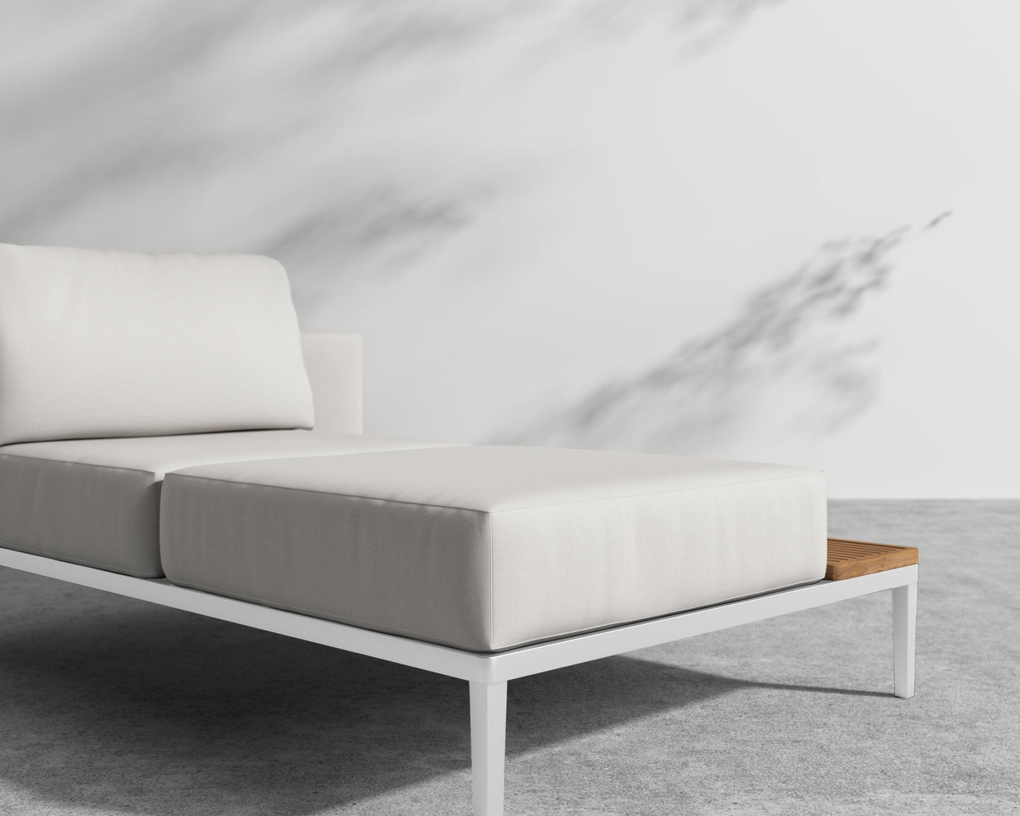 Francis Outdoor Right Chaise - Black - Francis, Outdoor Fabric - Palisades