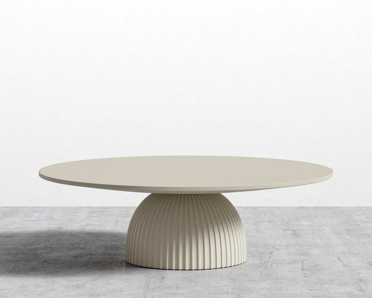 Gallus Coffee Table - Alabaster Concrete, 29"