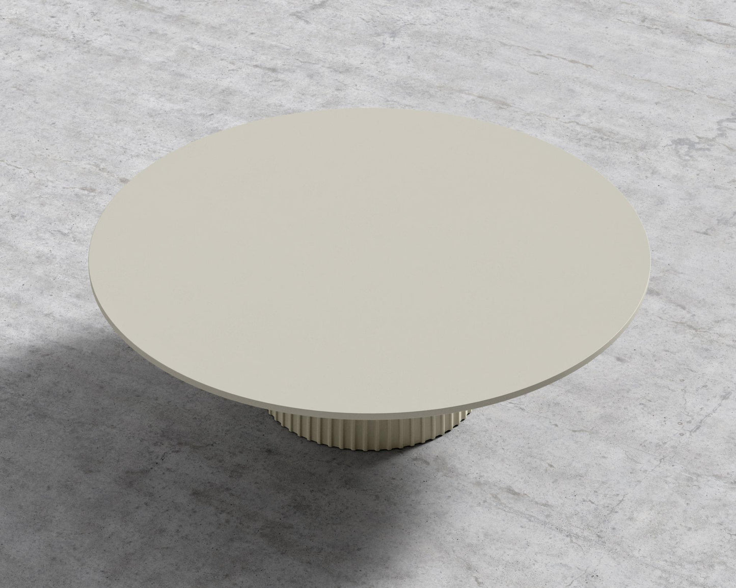 Gallus Coffee Table - Alabaster Concrete, 29"