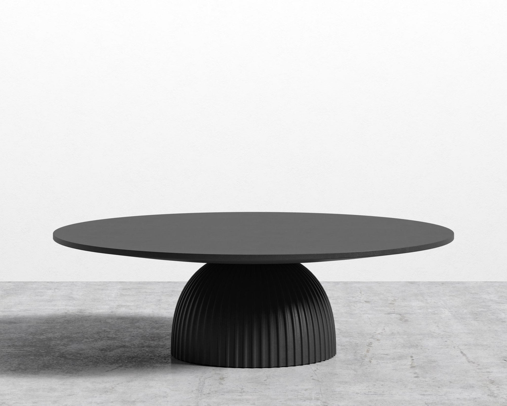 Gallus Coffee Table - Black Concrete, 29"