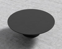 Gallus Coffee Table - Black Concrete, 29"