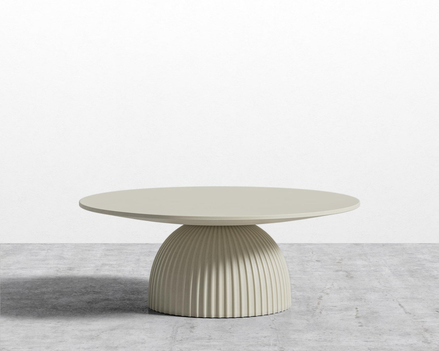 Gallus Coffee Table - Alabaster Concrete, 29"