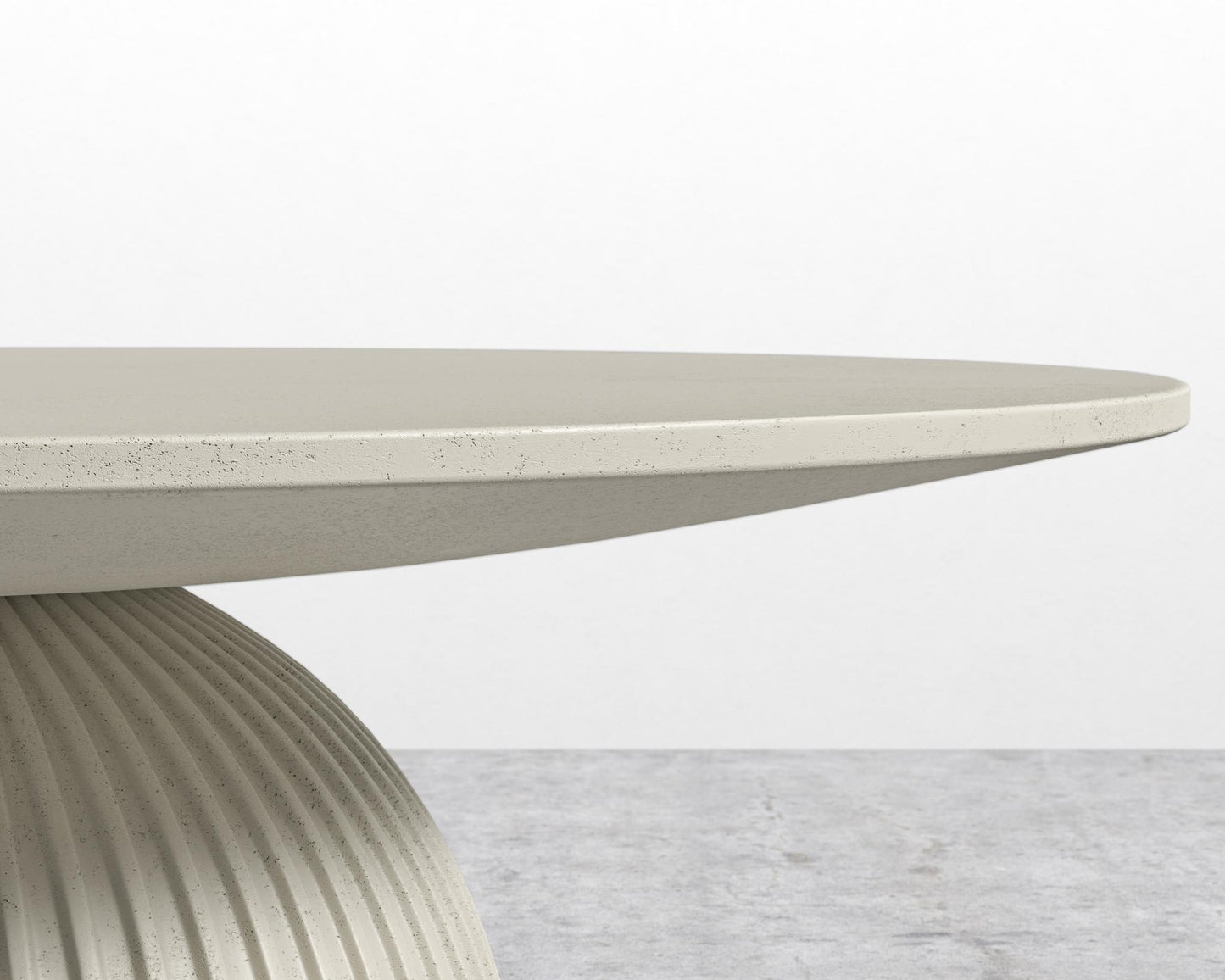 Gallus Coffee Table - Alabaster Concrete, 29"