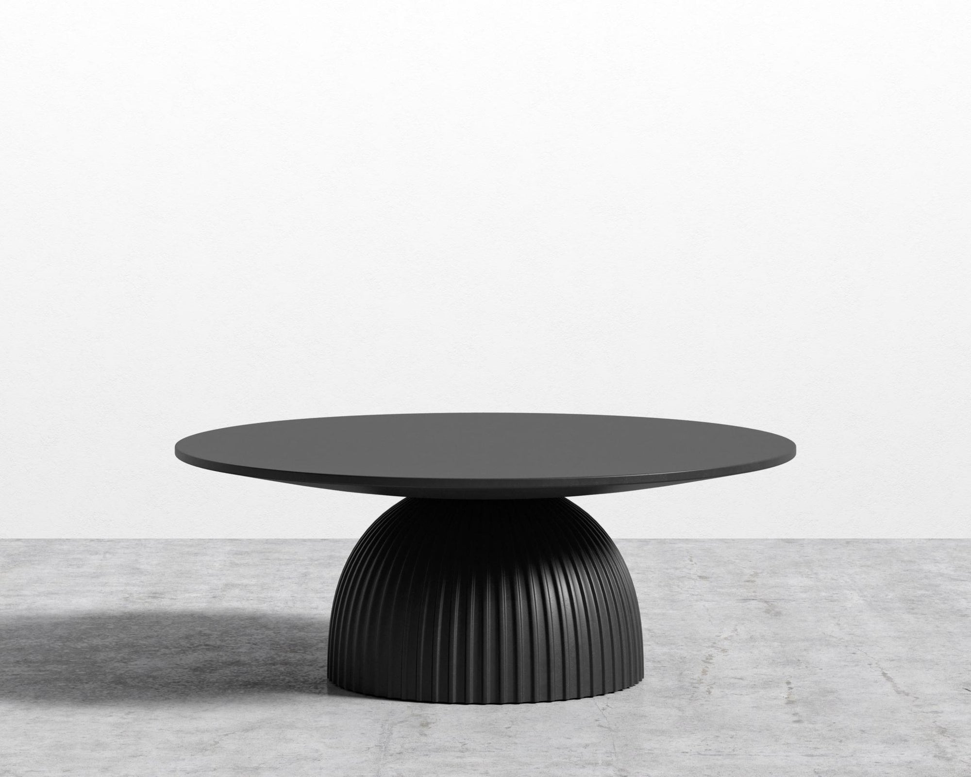 Gallus Coffee Table - Black Concrete, 29"