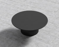 Gallus Coffee Table - Black Concrete, 29"