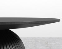 Gallus Coffee Table - Black Concrete, 29"